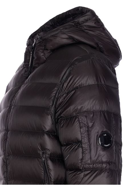 d.d. shell hooded down jacket man black C.P. COMPANY | 19CMOW002A-110416A999